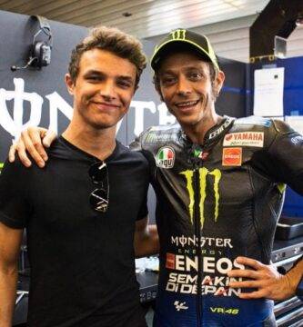 Lando Norris sobre Valentino Rossi