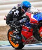 Álex Márquez durante el último test de Jerez de MotoGP