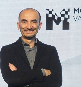 Claudio Domenicali durante un evento de Ducati