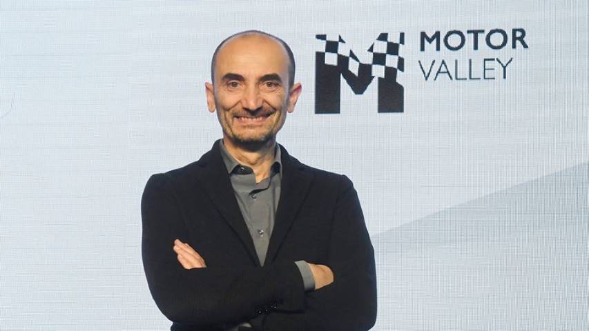 Claudio Domenicali durante un evento de Ducati