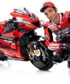 Danilo Petrucci en la presentación del nuevo equipo de Ducati para 2020 en MotoGP