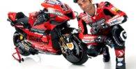 Danilo Petrucci en la presentación del nuevo equipo de Ducati para 2020 en MotoGP