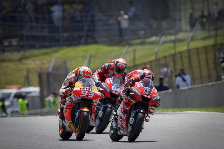 Michelle Pirro Marc Márquez Andrea Dovizioso Honda Ducati MotoGP 2020