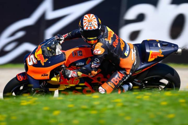 Johann Zarco con la KTM durante el GP de Austria de MotoGP