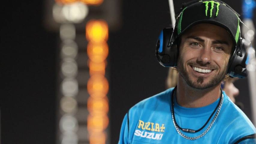 John Hopkins durante su etapa en Suzuki en MotoGP
