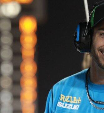 John Hopkins durante su etapa en Suzuki en MotoGP