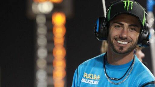 John Hopkins durante su etapa en Suzuki en MotoGP