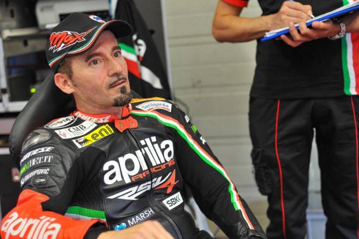Max Biaggi Aprilia MotoGP Iannone Savadori