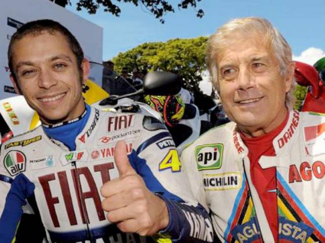 Giacomo Agostini MotoGP Valentino Rossi
