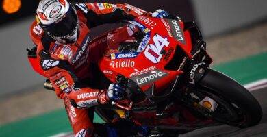 Ducati Andrea Dovizioso MotoGP Qatar Test