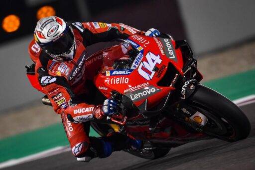 Ducati Andrea Dovizioso MotoGP Qatar Test