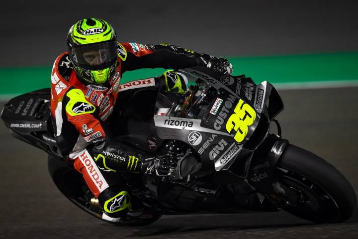 Cal Crutchlow MotoGP Honda Qatar Test LCR Honda