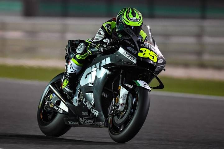 Cal Crutchlow MotoGP Honda Qatar Test LCR Honda