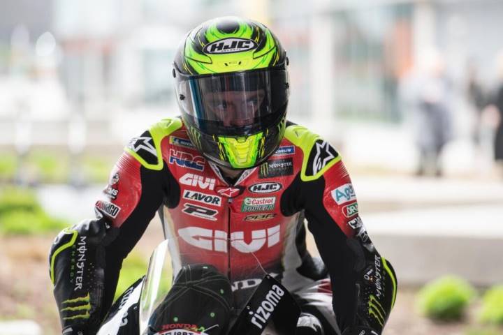 Cal Crutchlow MotoGP Honda Qatar Test LCR Honda