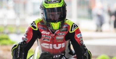 Cal Crutchlow MotoGP Honda Qatar Test LCR Honda