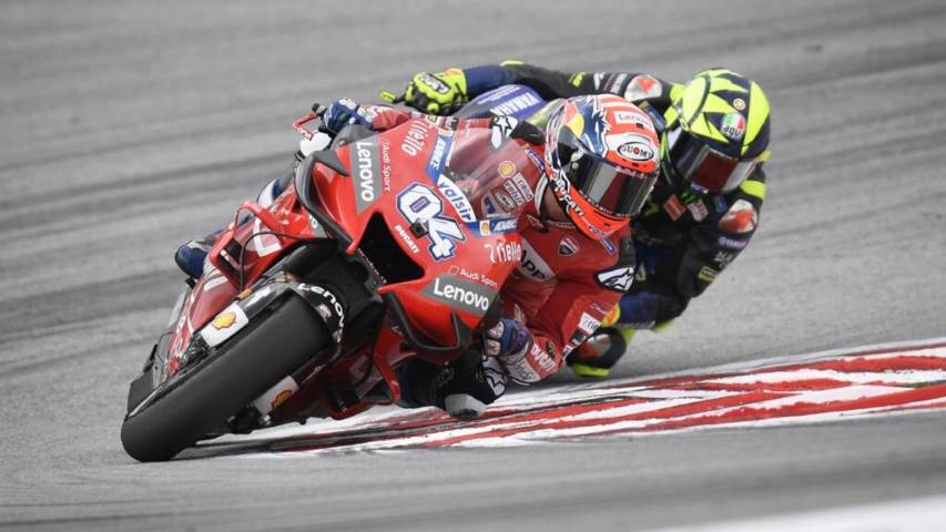 Dovizioso Márquez Rossi