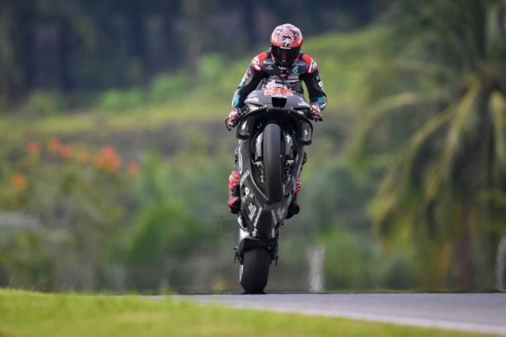 Fabio Quartararo Yamaha MotoGP Sepang Test Yamaha Petronas