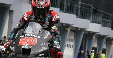 Fabio Quartararo Yamaha MotoGP Sepang Test Yamaha Petronas