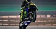 Maverick Viñales Valentino Rossi MotoGP Yamaha Meregalli Qatar Test