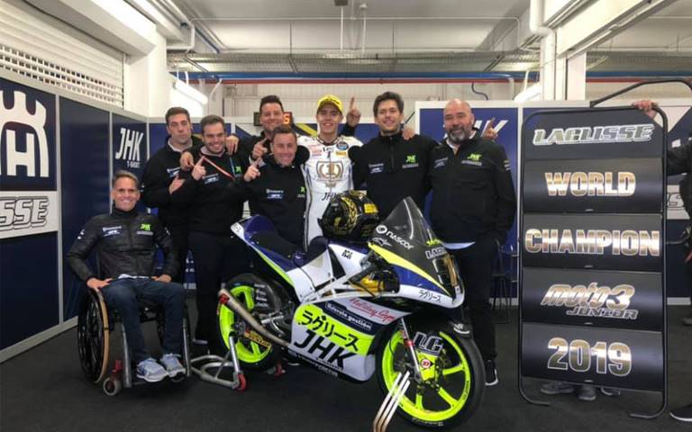 Efrén Vázquez Team LaGlisse FIM CEV Moto3