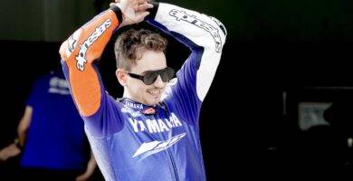 Jorge Lorenzo durante los últimos test de MotoGP en Sepang