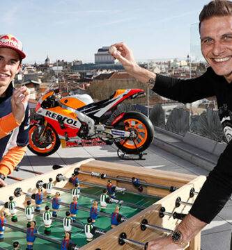 Marc Máquez y Joaquín Sánchez