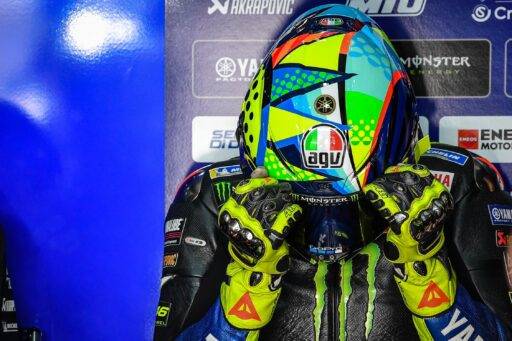 Los cascos que marcado la historia de Valentino Rossi