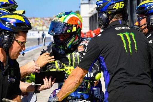Monster energy yamaha motogp, matteo flamigni, valentino rossi