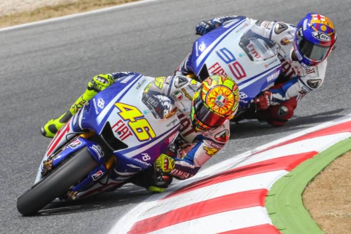 MotoGP Catalunya Rossi Lorenzo