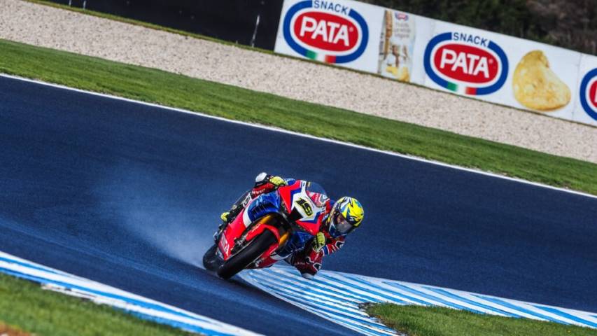 Álvaro Baustista Honda Australia World SBK