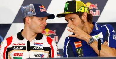 Valentino Rossi Stefan Bradl Honda Yamaha MotoGP 2020