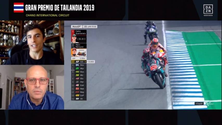 márquez, dazn, gp tailandia