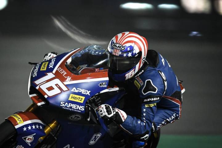 Joe Roberts pole Moto 2 Qatar
