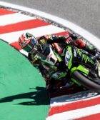 Jonathan Rea pilotando la Kawasaki de WorldSBK