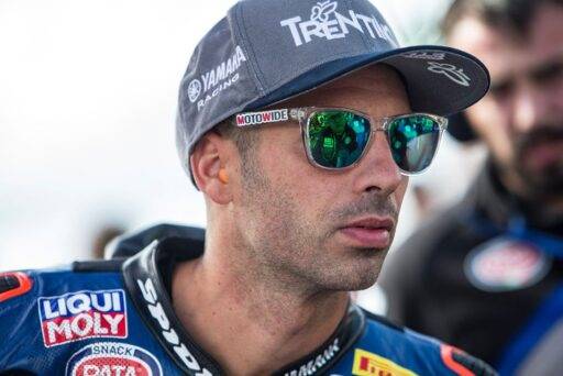 Marco Melandri durante la pasada temporada en el WorldSBK con el GRT Yamaha antes de una carrera