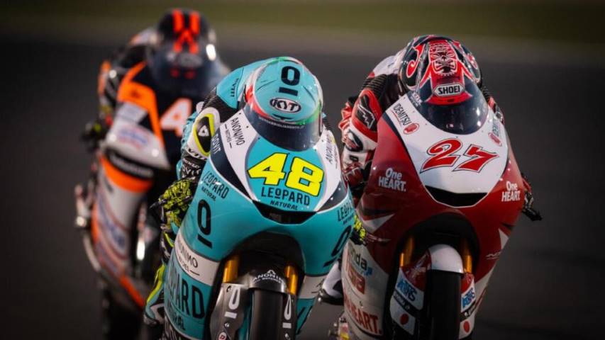 Moto2 Moto3 MotoGP Qatar