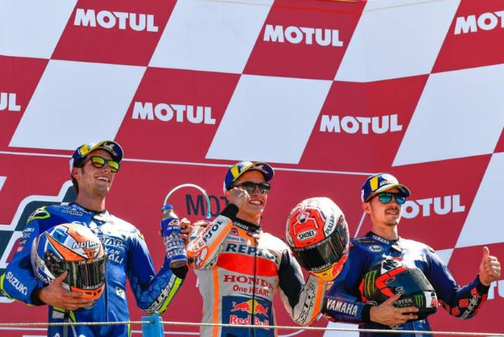 Marco Melandri Marc Márquez Rins Viñales MotoGP