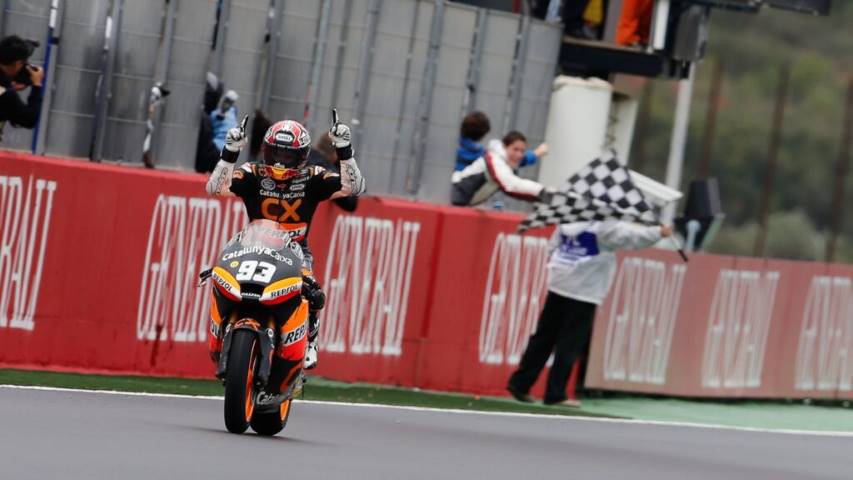 marc marquez, valencia, moto2