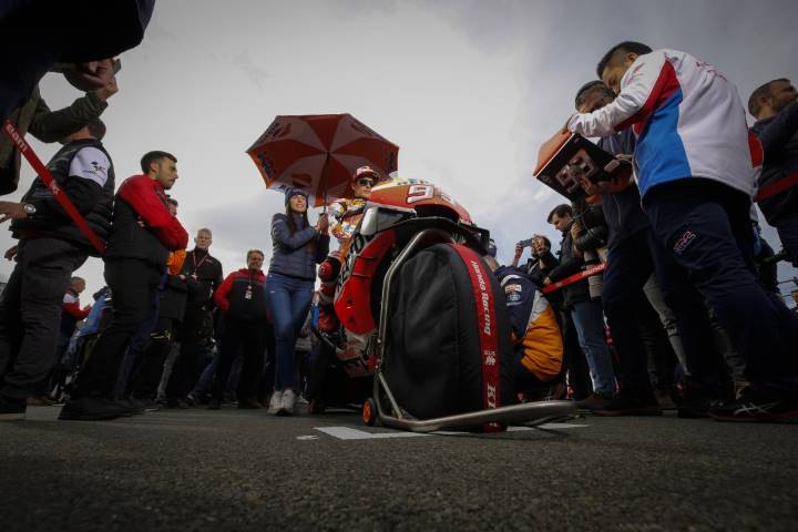 MotoGP rueda de prensa procedimiento salida novedades Marc Márquez