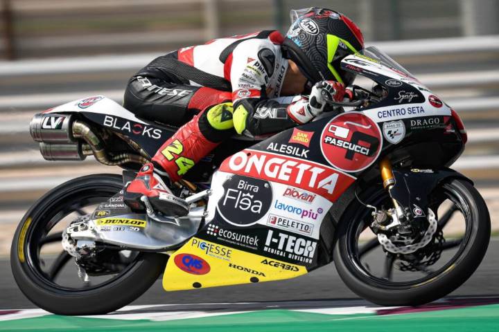 Suzuki clasificación Moto 3 Qatar pole