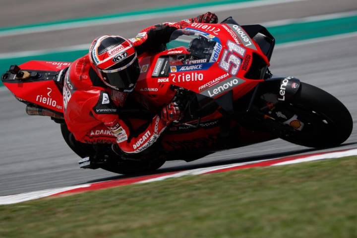 Pirro sobre el Holeshot de Ducati