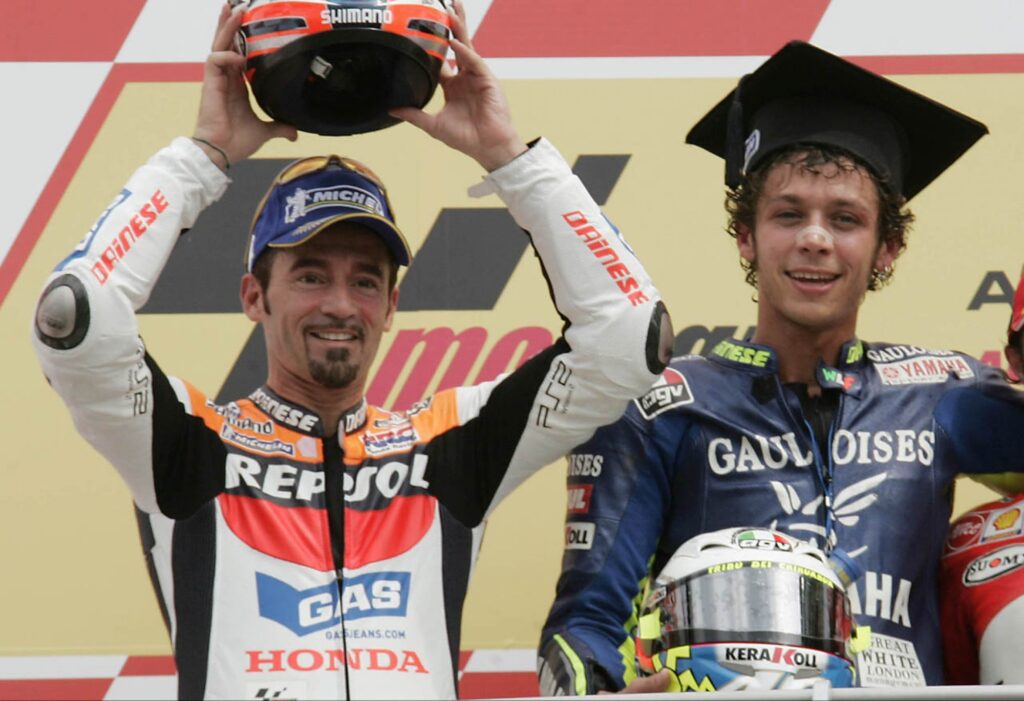 Biaggi: "Junto a Rossi dimos a la gente una gran rivalidad"