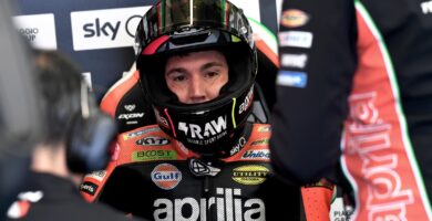 Aleix Espargaró sobre Aprilia