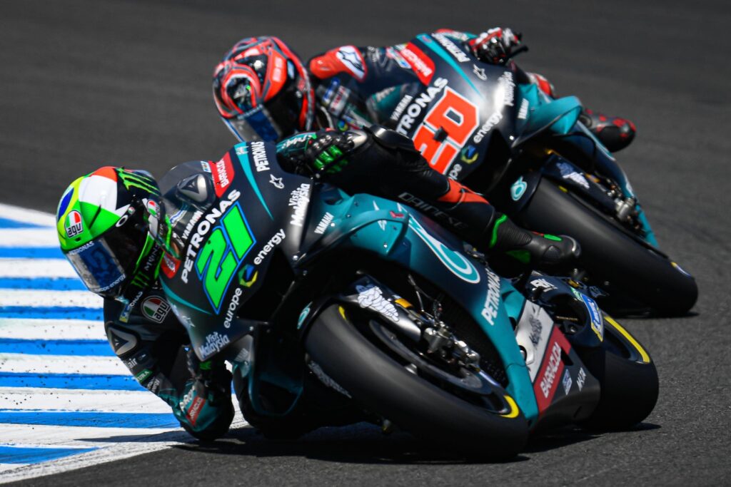 MotoGP Morbidelli Quartararo Morbidelli: "Rossi es una leyenda"