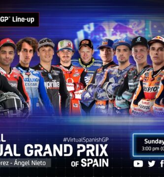 MotoGP carrera virtual