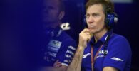Lin Jarvis en el box de Yamaha