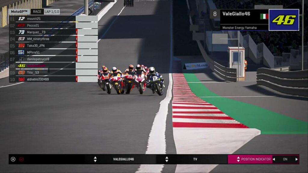 MotoGP carrera virtual Jerez GP España Dorna