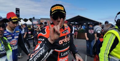 Scott Redding tras la carrera 1 del Round de Australia de WorldSBK