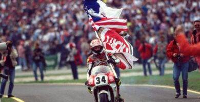 Schwantz: "No hay mucho apoyo en EEUU, pero Wayne Rainey"