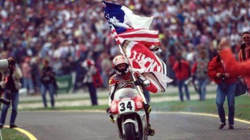 Schwantz: "No hay mucho apoyo en EEUU, pero Wayne Rainey"